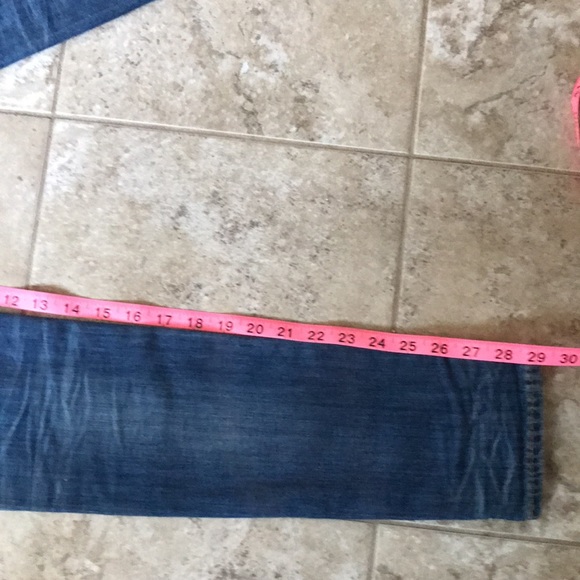 CLOSED distressed skinnies with patchwork sz 24/25 - Picture 12 of 14